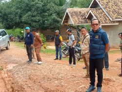 Dinas BMBK Provinsi Lampung Tinjau Langsung Jalan Rusak Viral di medsos beberapa waktu lalu.