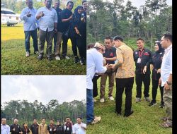 GIBRAN JATIM Serahkan Pohon anggor Brazil Kepada POLRES Jombang Sambut hari BAYANGKARA  ke – 80